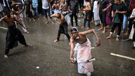 Photos of Shiite Muslims around the world celebrating Ashoura