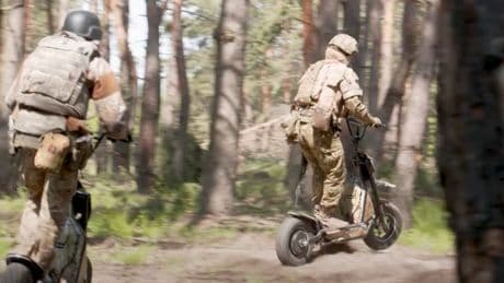 Why Ukraine's forces are turning to militarized e-scooters for combat runs