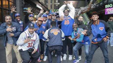 Knicks fans flood enemy territory in Boston for Game 5 with team on brink of eliminating Celtics: ‘We can just hope’