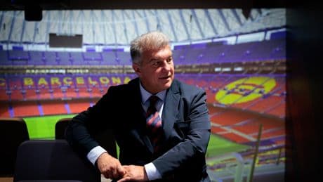 Laporta, el hombre más feliz del mundo