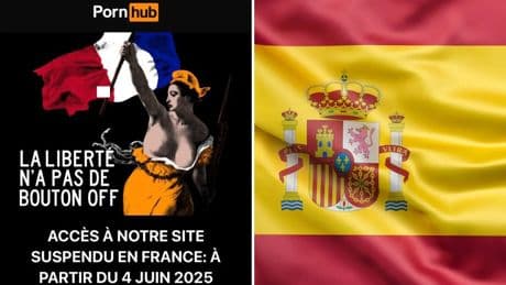 Pornhub y otras webs porno se bloquean en Francia por edad: ¿Será España ser la siguiente?
