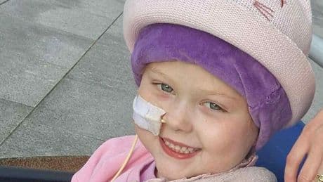 Schoolgirl diagnosed with leukaemia after face turned blue