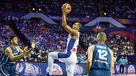Basket : qui est Zaccharie Risacher, le jeune ailier des Atlanta Hawks qui incarne l’avenir des Bleus