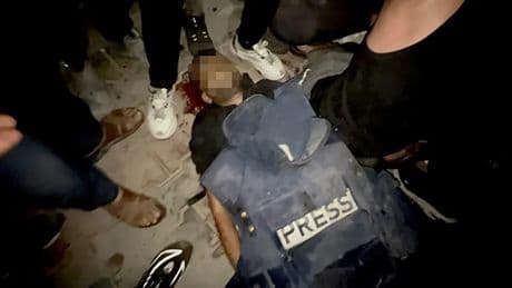 İsrail'in, Şifa Hastanesi yakınlarında gazetecilerin çadırına düzenlediği saldırıda 5 gazeteci öldü
