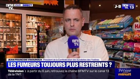 "Les jeunes peuvent se fournir par internet autant de la cigarette que de la puff", explique Jean-François Vigouroux (Confédération des buralistes des Yvelines)