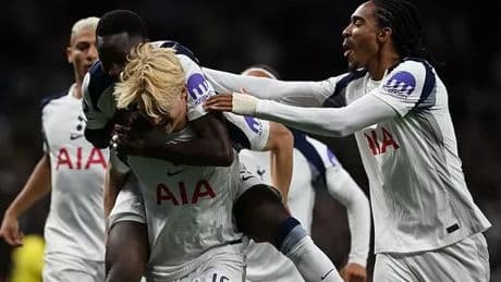 Tottenham survive late scare as howler gifts new era perfect Champions League start