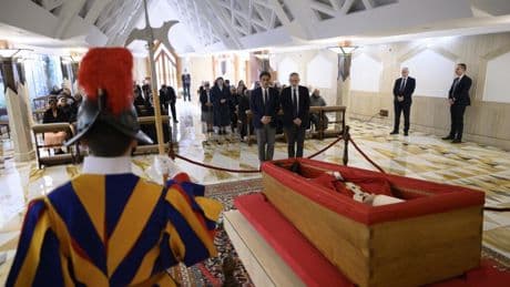 Live: Pope Francis' body to lie in state at Saint Peter's Basilica