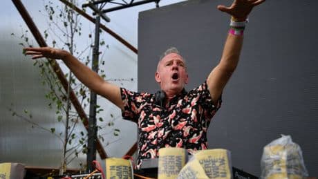 Iconic DJ marks 100th Glastonbury set by performing with his son