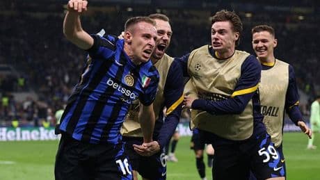 Inter Milan beat Barcelona after one of best ever ties to reach Champions League final