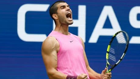Alcaraz - Sinner: dónde ver, día y hora del partido del español en la final del US Open