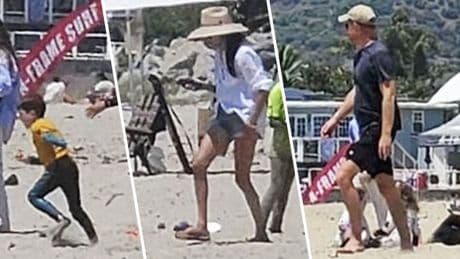Ein Tag am Meer mit Meghan und Harry - Im Neoprenanzug! Archie wird zum Mini-Surfer