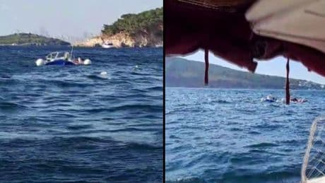 İstanbul'da denizin ortasında can pazarı! Yolcular ölüm kalım savaşı verdi