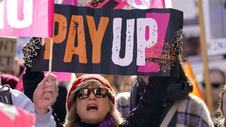 Pay rise recommendations will be given 'careful consideration', says minister amid strike threat
