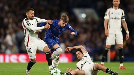 Chelsea player ratings vs Legia Warsaw: Cole Palmer goes missing as Filip Jorgensen guilty again
