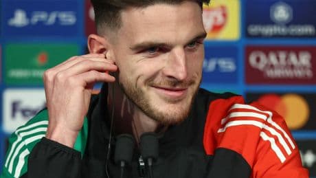 Declan Rice: Arsenal need 'big balls' to beat PSG and reach Champions League final