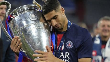 Achraf Hakimi se postula al Balón de Oro y presume de estadísticas: "Cuando un defensa hace eso, lo merece más que un delantero"