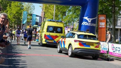 Meerdere hardlopers onwel in Leeuwarden, evenement afgelast