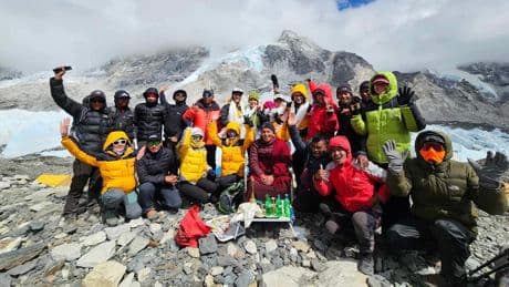 Eheversprechen in 5.360 Metern Höhe - Wir haben auf dem Mount Everest „JA“ gesagt