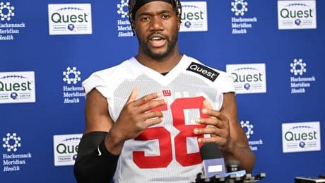 Bobby Okereke is committed to change and primed for a Giants bounce-back
