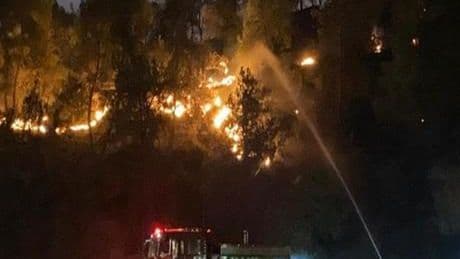 Sakarya’da çıkıp Bilecik’e sıçrayan orman yangını yayıldı; 4 köy tahliye edildi