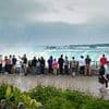 Niagara Falls 'at breaking point' with migrants filling hotels amid fears Trump crack down will send surge of asylum seekers across Canada border - as country goes to polls