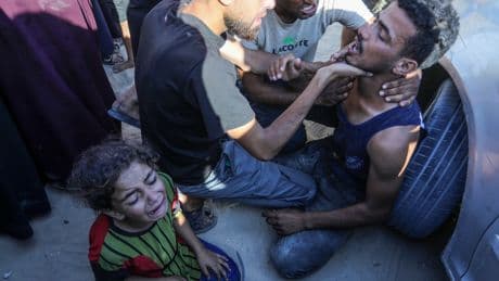 At Least 20 Palestinians Killed in Stampede at Gaza Aid Distribution Site as Humanitarian Crisis Deepens