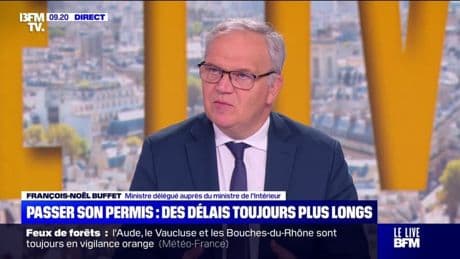 Permis de conduire: le gouvernement annonce la création de 80.000 places d'examen supplémentaires "d'ici la fin de l'année"