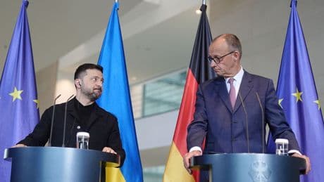 Bei Besuch in Berlin - Merz und Selenskyj schmieden neue Waffen-Allianz