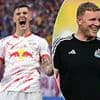 Newcastle pushing hard to agree Benjamin Sesko deal with RB Leipzig after being told the striker is willing to join them  - with Man United still in the race but yet to make formal offer