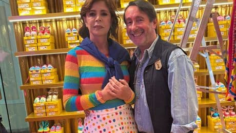 Agatha Ruiz de la Prada: &quot;Siempre me llevo bien con Luismi, somos muy amigos&quot;