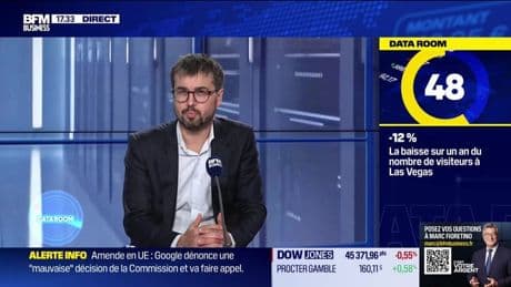 La Data Room : -12 % =  la baisse sur un an du nombre de visiteurs à Las Vegas – 05/09