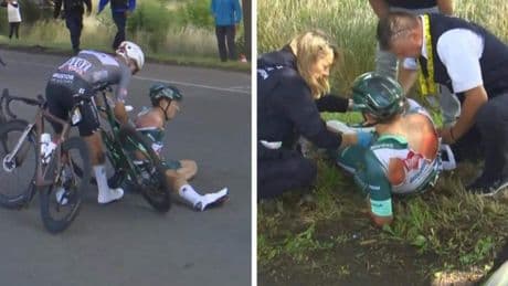 Herbeleef: lach en traan voor België in Tour de France: Tim Merlier wint, Jasper Philipsen valt uit
