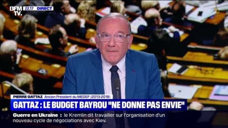 Budget: "Il faut réindustrialiser le pays", lance Pierre Gattaz, ancien patron du MEDEF