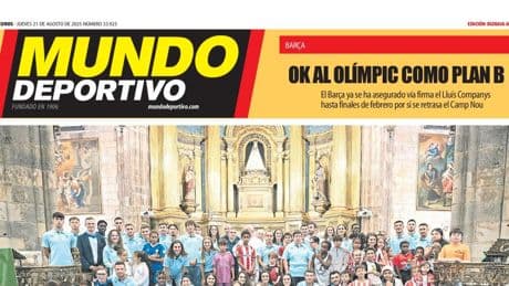 Portada de hoy de la Edición Bizkaia-Araba de Mundo Deportivo
