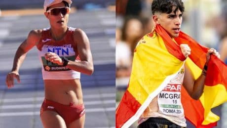 María Pérez y Paul McGrath, al frente de España en el Europeo de marcha por equipos