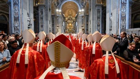 Watch live view of Vatican chimney as conclave begins to elect new pope