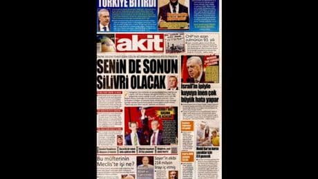 Akit, Özgür Özel'i tehdit etti