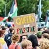 Verletzte Polizisten und antisemitische Ausrufe in Kreuzberg: Palästina-Flaggen führen queere Demo mit 10.000 Teilnehmenden in Berlin an