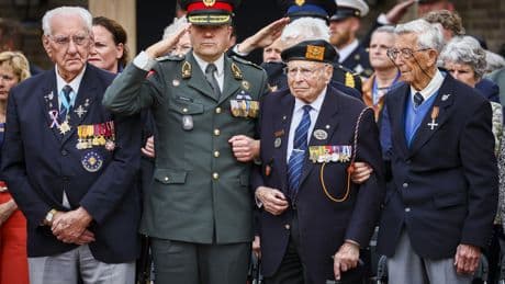 De oorlog blijven herdenken namens Nederland vond hij een eer en belangrijk ‘voor al diegenen die er niet meer zijn’