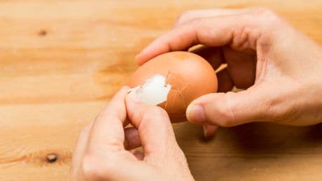 Eier-Trick: So schält man gekochte Eier in Sekunden