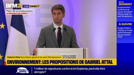 Législative partielle à Paris: Gabriel Attal rappelle "l'enjeu nécessaire de rassemblement" et tacle les Républicains