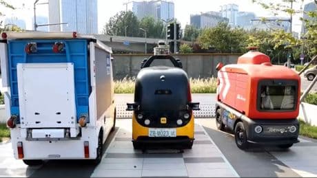 China presenta nuevos modelos de automóviles autónomos