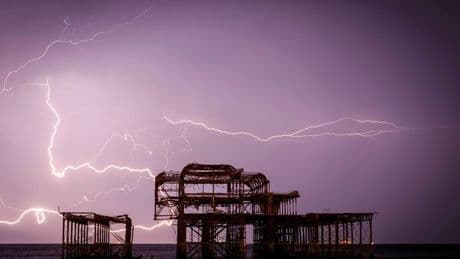Yellow thunderstorm warning sweeps across Scotland as trains may be cancelled