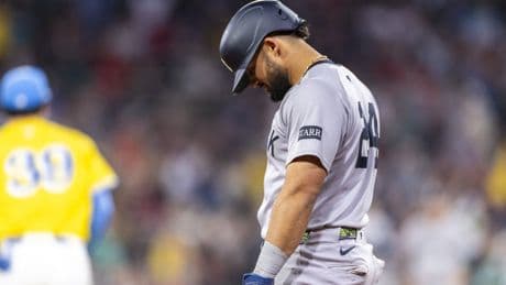 Yankees’ brutal gaffe ruins rally after polarizing Hunter Dobbins exits in another loss to Red Sox