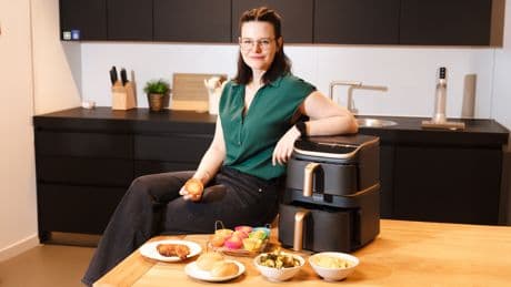 Heißluftfritteuse Cosori Turbo Tower Pro Smart im Test: XXL-Airfryer mit App