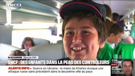 "Il y avait plein de boutons": des enfants se glissent dans la peau de contrôleurs SNCF
