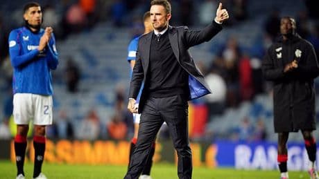 Rangers 3 Dundee United 1: If this was goodbye then at least Barry Ferguson got to say farewell to Ibrox with another rare home win