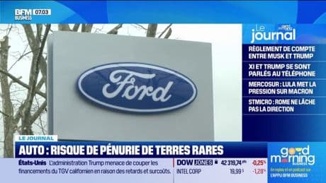 La pénurie de terres rares commence à inquiéter le secteur de l'automobile