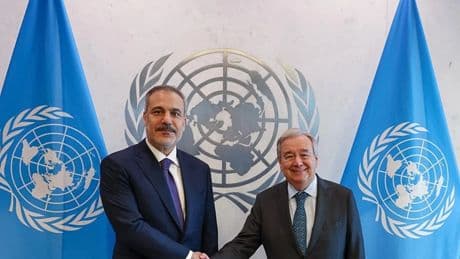 Bakan Fidan BM Genel Sekreteri ile ABD’de görüştü!
