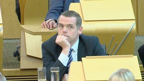 Douglas Ross reignites spat with Presiding Officer after being booted out of Scottish Parliament